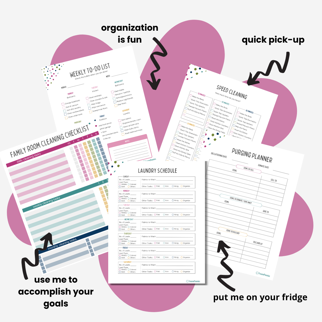 The Clever Cleaning Planner
