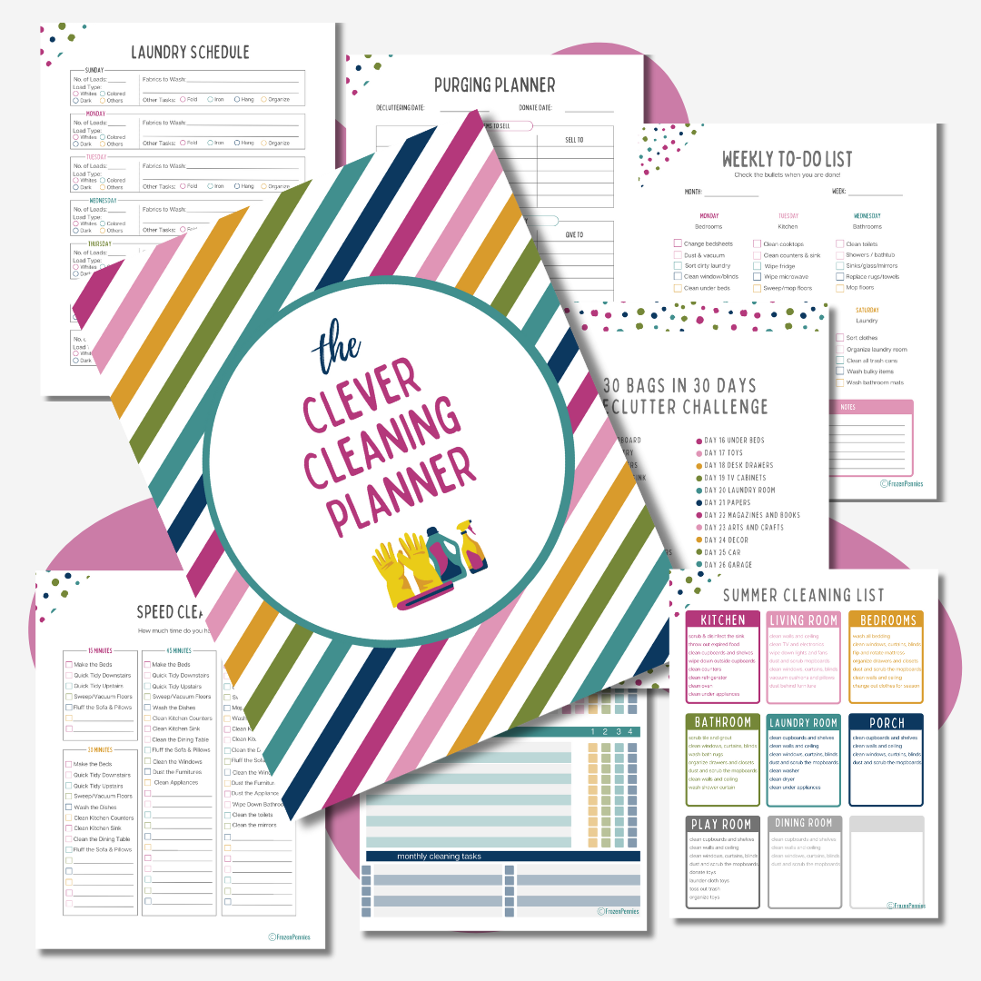 The Clever Cleaning Planner
