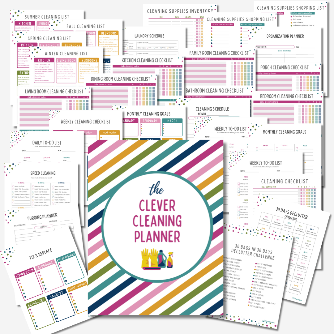 The Clever Cleaning Planner