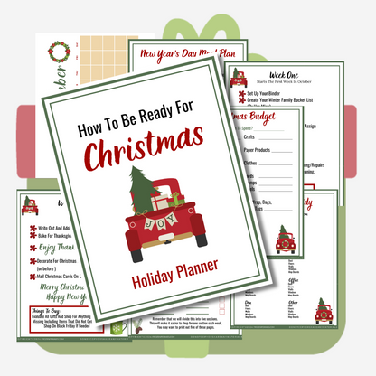 How To Be Ready For Christmas Holiday Planner