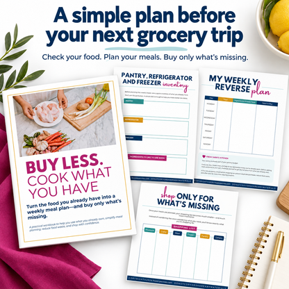 Buy Less.  Cook What You Have.