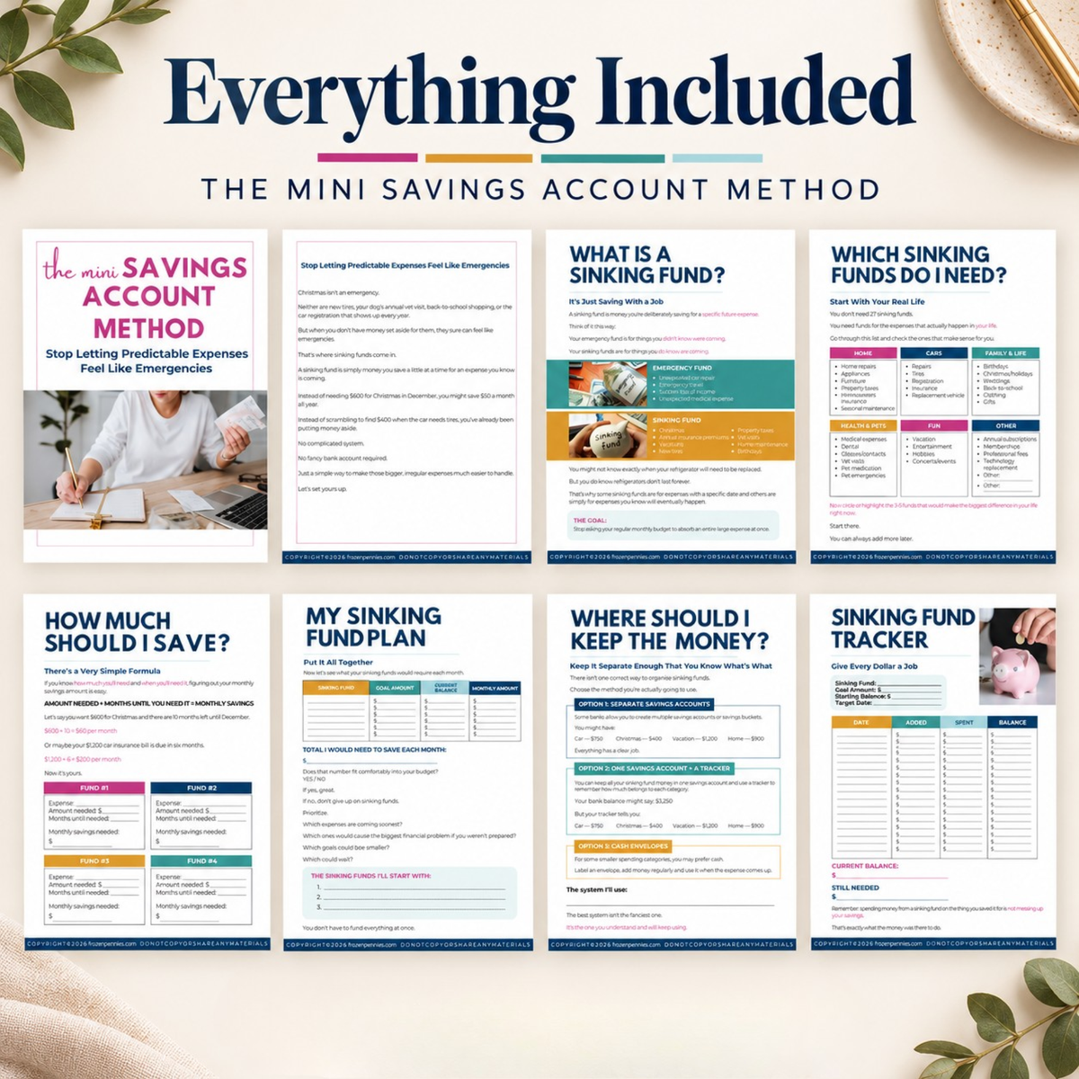 The Mini Savings Account Method