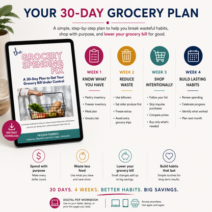 The Grocery Spending Fix